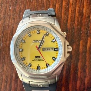 Wanderlust Yellow and Black Smartwatch